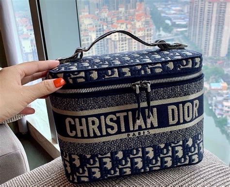 dior makeup vanity bag|dior vanity case bag.